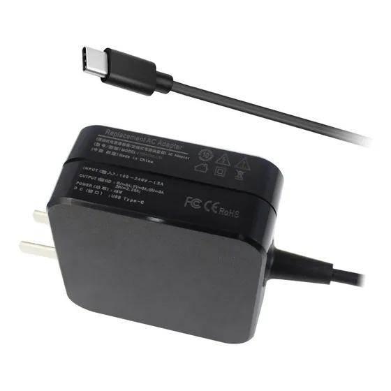 Cargador Para Asus Tipo C 65w 20v 3.25a  Zenbook 3 Ux390u