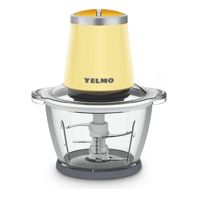 Picadora De Alimentos Yelmo Pc-5803 Color Amarillo