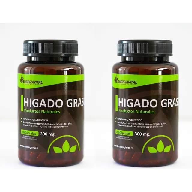 Hígado Graso Pack Para 6 Meses