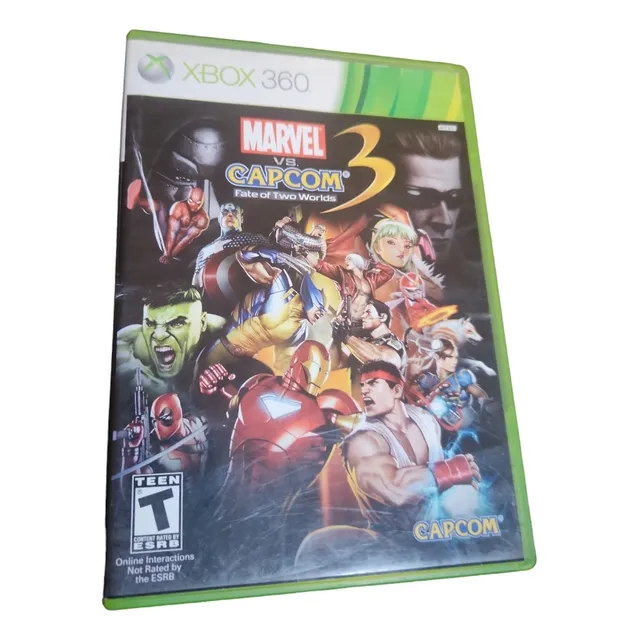 Marvel Vs Capcom 3 Xbox 360 Fisico