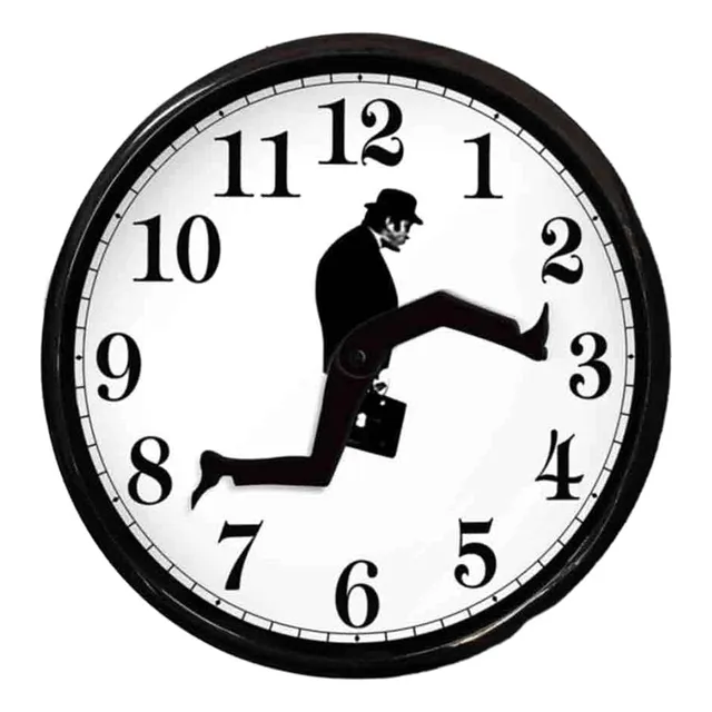 Reloj Pared Inspirado Comedia Britanica Monty Python Redondo