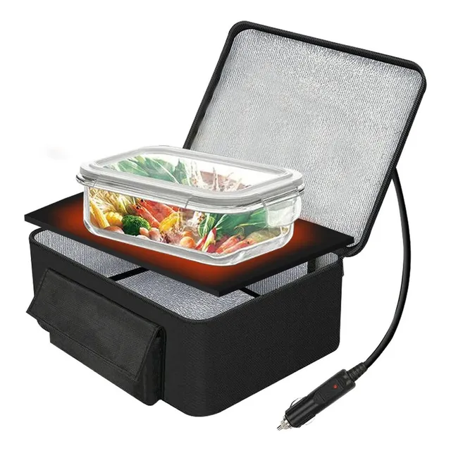 Lancheira Portátil Aquecedor De Alimentos Mini Microondas-12