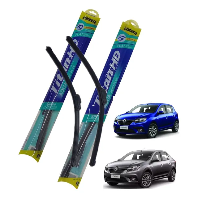 Plumilla Siliconada Titanaqua Renault Logan-sandero2016-2023