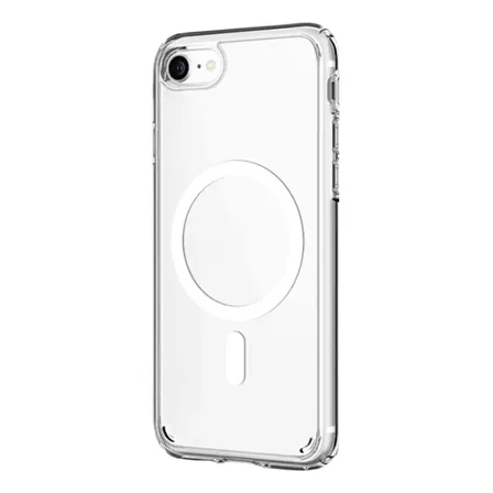 Capinha Magsafe Transparente De iPhone 7 iPhone 8 iPhone SE Transparente Magsafe