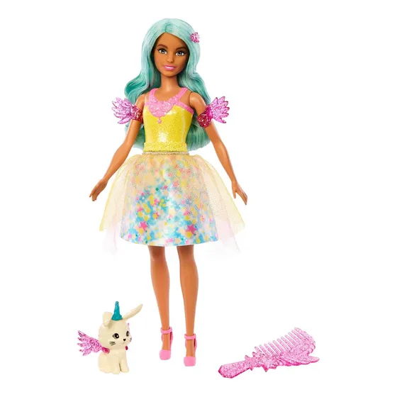 Barbie A Touch Of Magic - Muñeca Teresa Con Mascota Y Acceso
