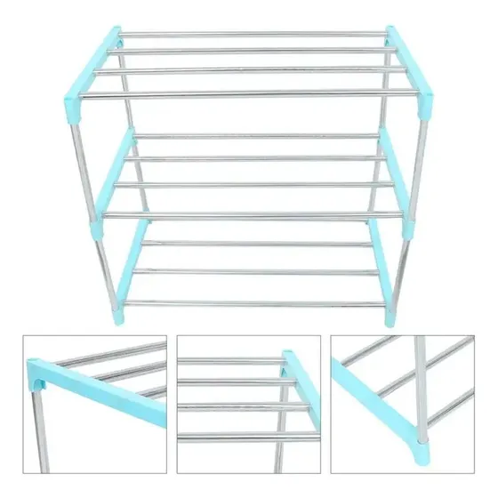 Estante Organizador De Zapatos Metalico 