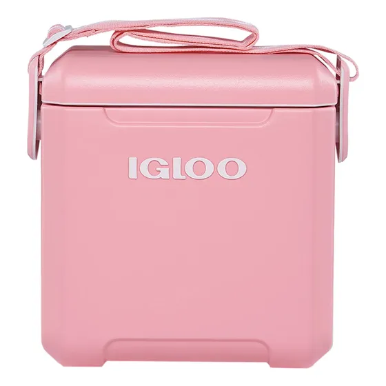 Igloo Hielera 11 Qt 14 Latas 10 L. Correa Ajustable Rosa. Color Rosa