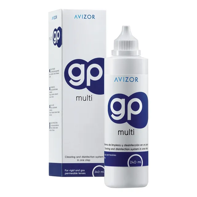 Avizor Líquido Multi 240ml Solución Lentes De Contacto