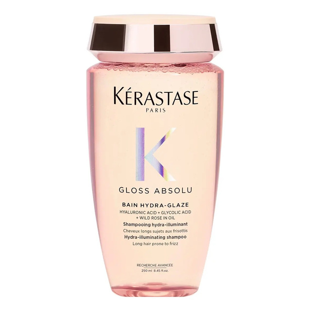 Kérastase, Bain Shampoo, Gloss Absolu, Hydra Glaze, Ação Anti-frizz Com Ácido Hialurônico,... Kérastase, Bain Shampoo, Gloss Absolu, Hydra Glaze, Ação Anti-frizz Com Ácido Hialurônico,...