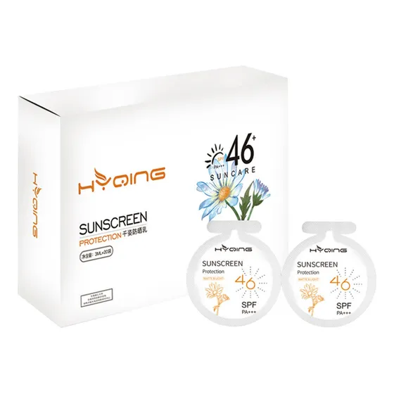 Amostra De Protetor Solar: 20 Sacos De Protetor Solar Spf46+