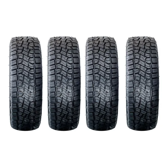 Kit 4 Pneu 205/60/16 Atr Remold Borracha Vipal E  Garantia