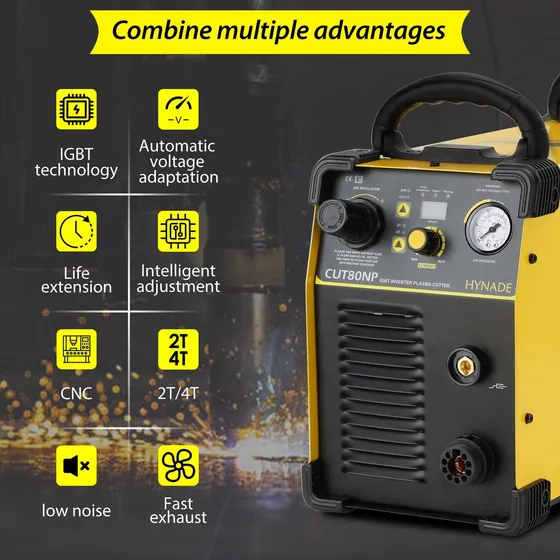 Hynade Cortador Plasma Aire Digital Cnc Sin Hf Maquina