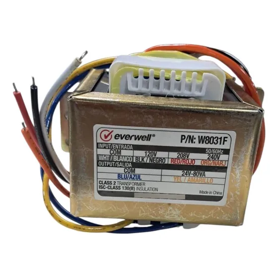 Transformador  120/208/240v A 24v 80va
