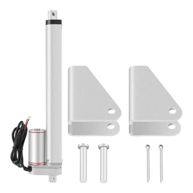 Tecneu Actuador Lineal Motor 150kg Torque 300mm 12v 3a 36w Aluminio