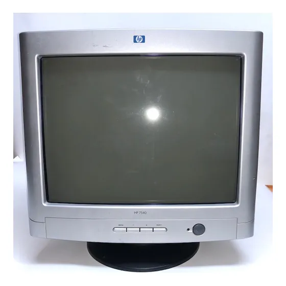 3 Monitores Crt 17 Clase A Usados Con Garantía