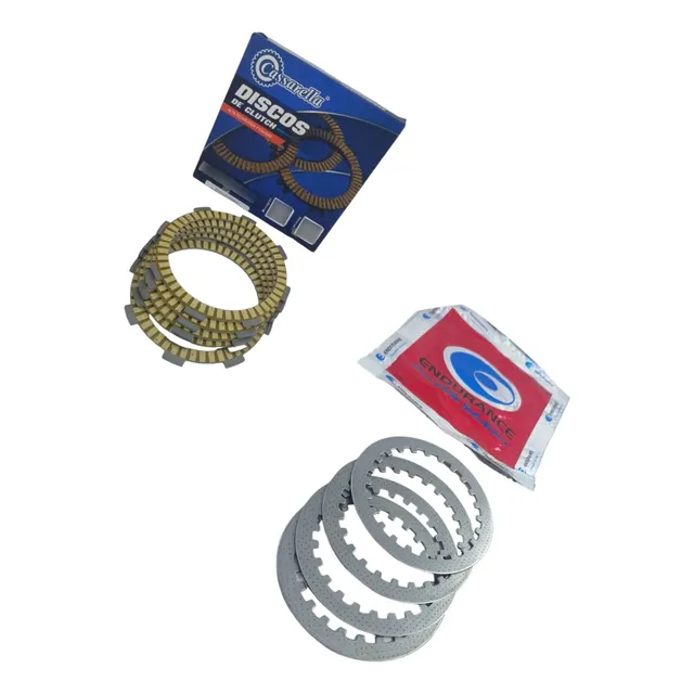 Discos Clutch Tvs Apache 160 / 180 / 160 4v + Separadores 