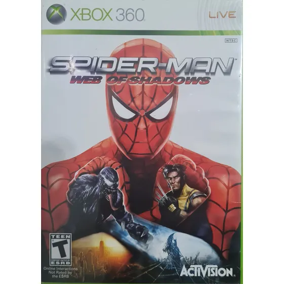 Spider Man Web Of Shadows Xbox 360