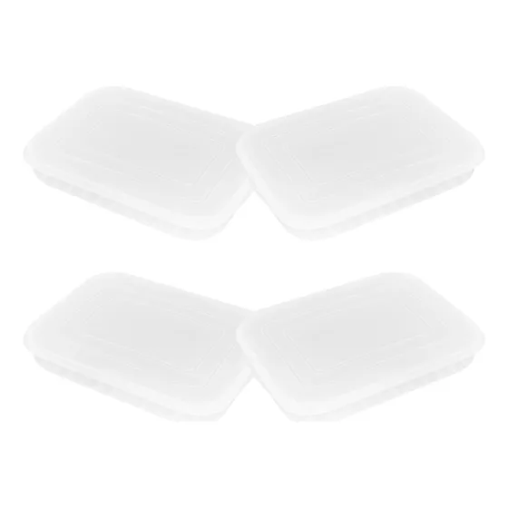 Conservador De Carne Fría Transparente Para Frigorífico, 4 U