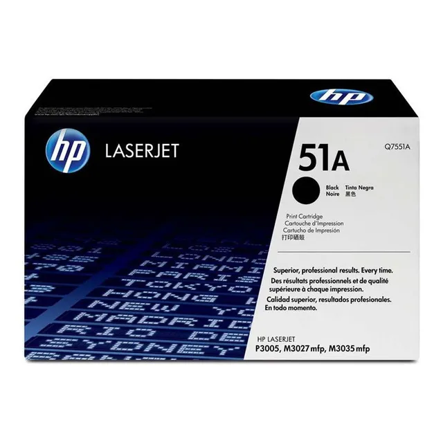Toner Original Hp Q7551a Negro 2kg