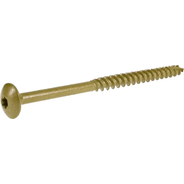Tornillo De Construcción Star Drive Bronce 5/16 X 5