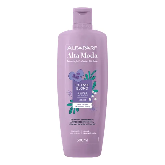Shampoo Desamarillador Alta Moda X 300 Ml