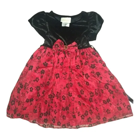 Vestido De Fiesta Para Niña Bebe 24 Meses Importado