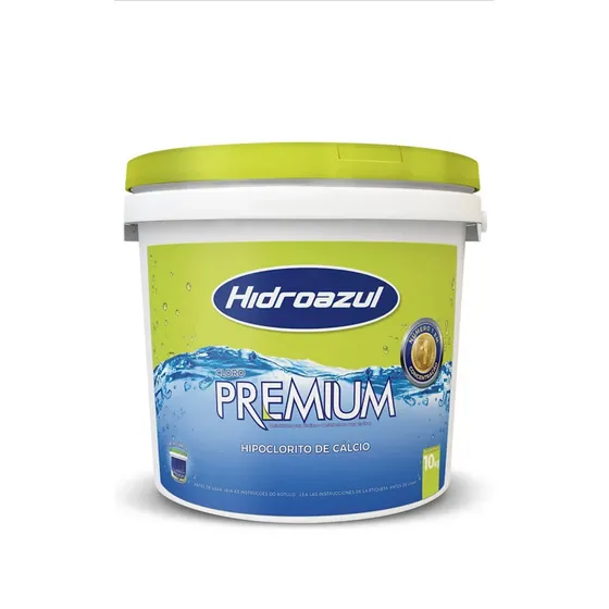 Cloro Para Piscinas Super Premium 70% Hidroazul 10 Kg