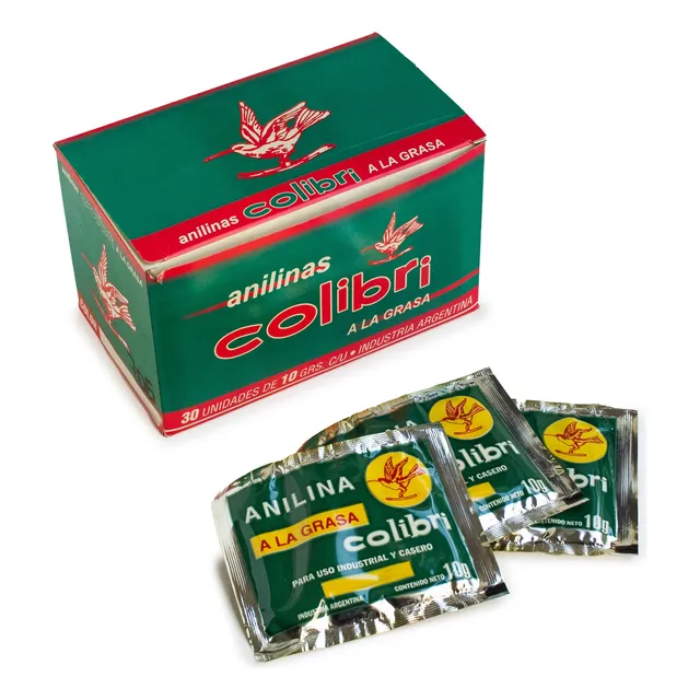 Anilinas Colibri A La Grasa X 10 Gs Todos Los Colores