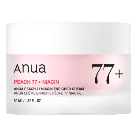 Anua Peach 77% Niacin Enrich Cream Hidratante Piel Seca 50ml
