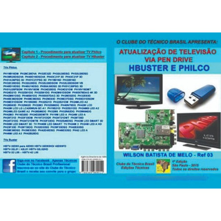 Livro Atualização De Tv Via Pen Drive H-buster E Philco Livro Atualização De Tv Via Pen Drive H-buster E Philco