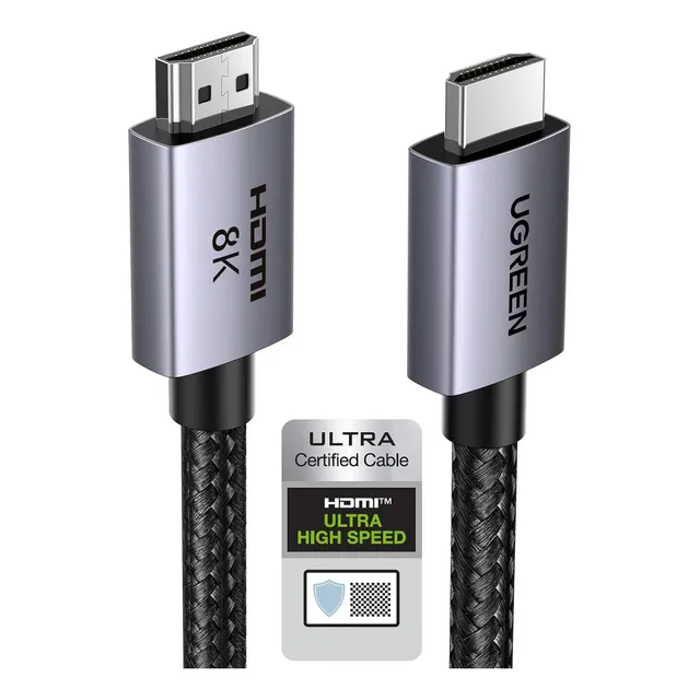 Cable Hdmi 2.1 8k 1m 48gbps Dolby Atmos Ugreen Hd171 - 25908