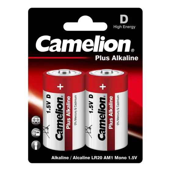 Pilas Alcalinas Plus D 2un Camelion