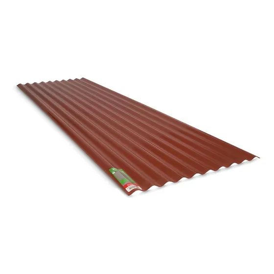 Techolit 3,66 X 0,76 M 4.6 Kg Rojo Eternit 