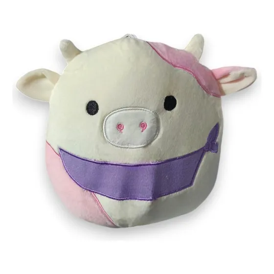 Squishmallows Bichinho Vaca Pelúcia Grande Animal Vaquinha