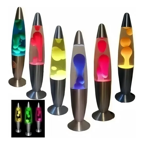 Lámparas De Lava Lampara Lava Lampara Liquida 34.5cm /7310