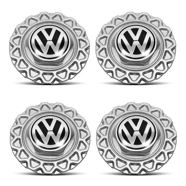 Jogo De Calota Centro Roda Vw Bbs Santana Gol Gts Gti