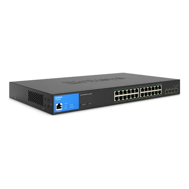 Conmutador Linksys Lgs328mpc Gestionado De 24 Puertos Gigabi