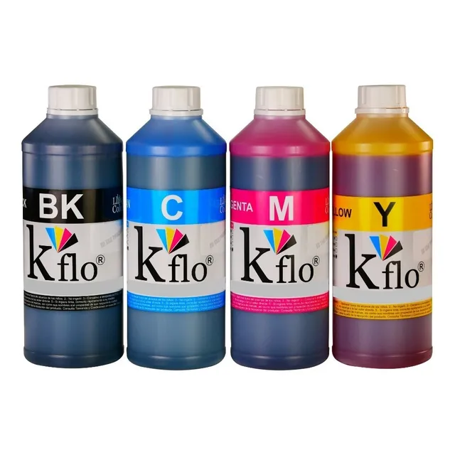 4 Litros Tinta Comestible P/ Impresora Epson Brother Y Canon