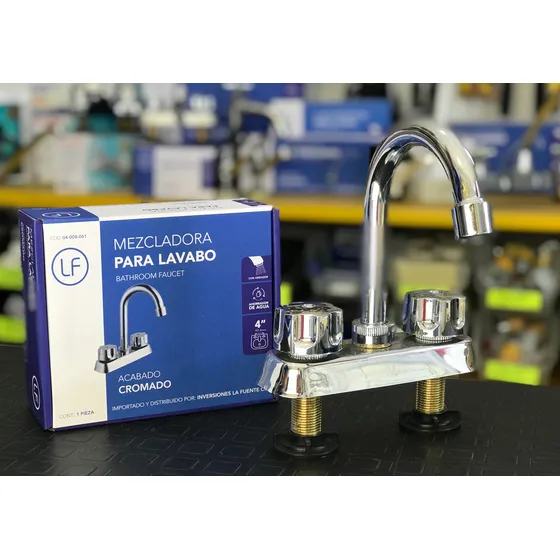 Llave Para Lavamanos Cuello De Cisne