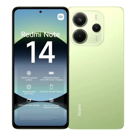 Xiaomi Redmi Note 14 4g 256gb 8gb Ram Dual Sim Liberado