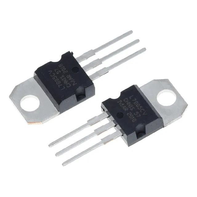 Pack De 5 Reguladores De Voltaje L7805cv - 5v Estables