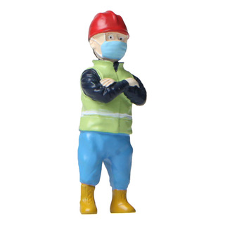 Figuras De Pessoas Em Resina Em Trabalhador De Logística Figuras De Pessoas Em Resina Em Trabalhador De Logística