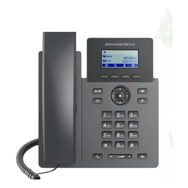 Teléfono Ip Grandstream Grp2601p Poe 2 Líneas Sip Altavoz