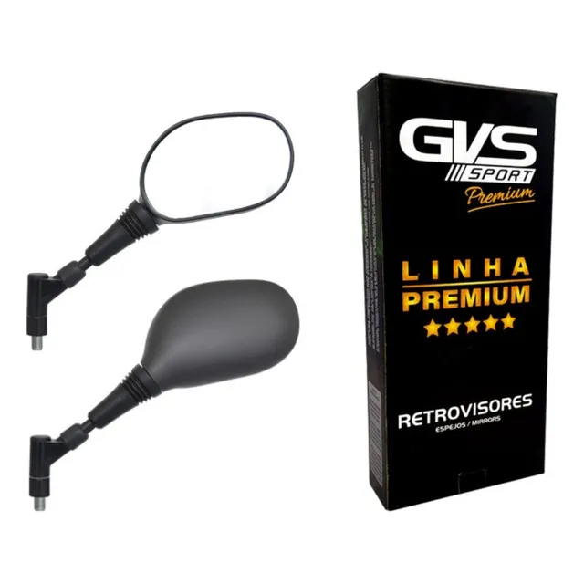 Retrovisor Gvs Xt660 Giro 360° Yamaha Lente Convexa