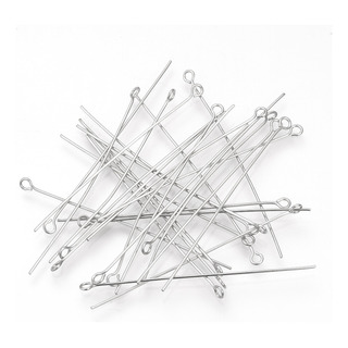 500 Alfiler De Ojo Engarce Acero Inoxidable 20mm M1019 Tica 500 Alfiler De Ojo Engarce Acero Inoxidable 20mm M1019 Tica