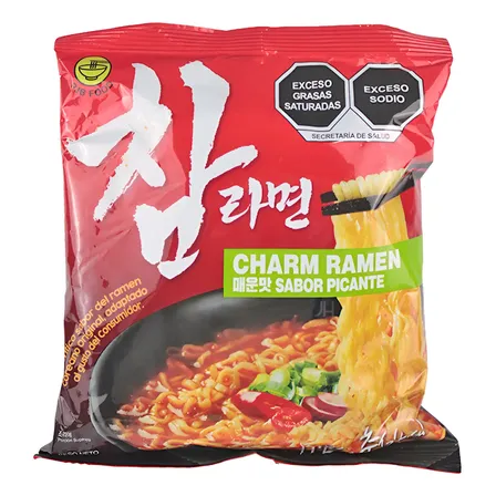Ramen Instantaneo Picante Charm Ramyon Coreano 112g