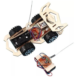 Coche A Control Remoto De Mader Para Armar Proyecto Stem Diy Coche A Control Remoto De Mader Para Armar Proyecto Stem Diy