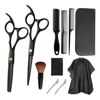 Juego De Tijeras De Barbero Profesionales De 13 Piezas Con P Juego De Tijeras De Barbero Profesionales De 13 Piezas Con P