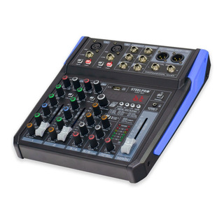 Mezcladora Audio 6 Canales 99 Efectos Bluetooth By Steelpro Mezcladora Audio 6 Canales 99 Efectos Bluetooth By Steelpro