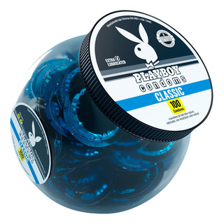 Playboy Vitrolero Classic Con 100 Condones Lubricados Playboy Vitrolero Classic Con 100 Condones Lubricados